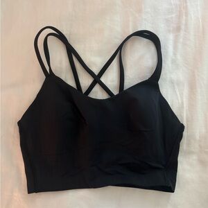 Lululemon Black Strappy Sportsbra